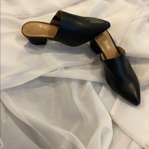 FINAL SALE: A New Day Black Mules-  SIZE 8.5